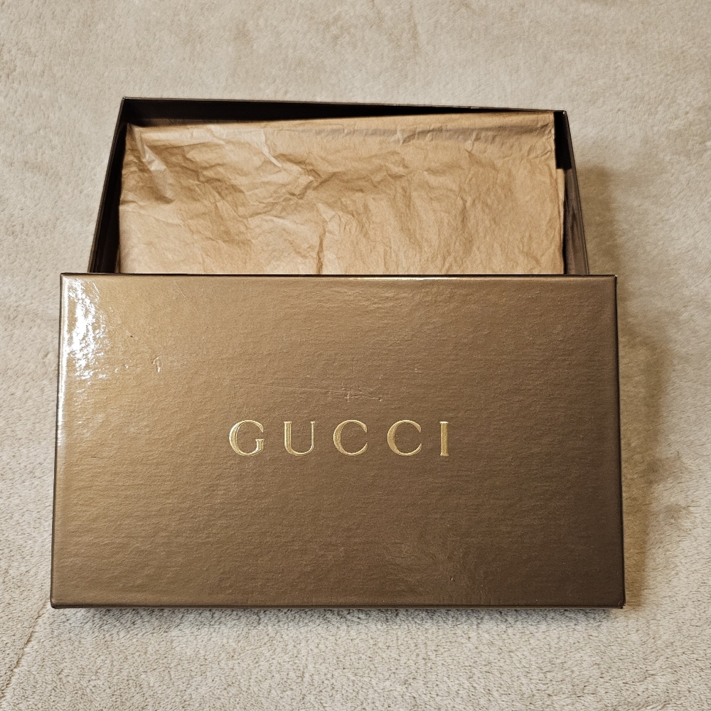 Gucci Rare Silver canvas Long Wallet with Box - Picture 3 of 16